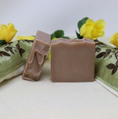Soap - Potato Sandalwood with 'potato bag'